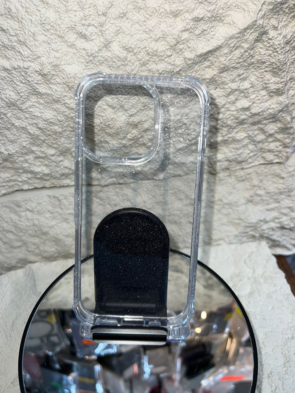 Coque Transparente Paillettes